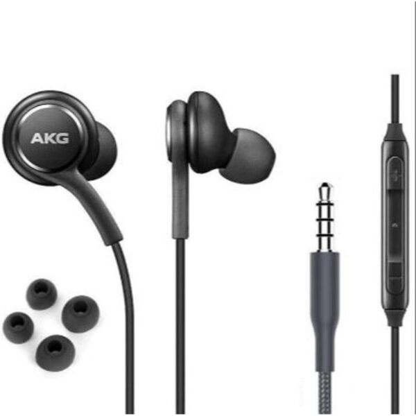 ORIGINAL AKG HAND FREE - Samsung handfree - 100% Original Handsfree Imported , High Quality Deep Bass / Sound - Earphones - Headphones - Handfree